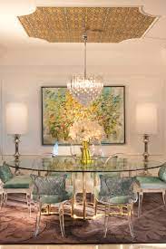In the '70s it blended well with mid century modern styles particularly in california, à la palm beach style. Hollywood Regency Dining Room Houzz