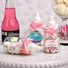 Personalized Pink Baby Bottle Favors Baby Shower Bottle Baby Bottle Favors Baby Shower Favors