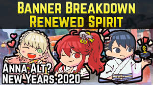 New Years Anna Alfonse Sharena Lethe And Selkie Banner Breakdown Renewed Spirit Youtube
