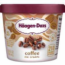 Calories in haagen dazs coffee ice cream. Haagen Dazs Gluten Free Coffee Ice Cream Cup 3 6 Fl Oz Kroger