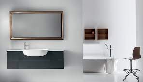 Washbasin, mirrors and accessories that are part of the bathroom line. Italian Sanitary Ware Brands For A Designer Bathroom Esperiri