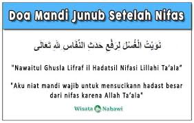 Bagaimana tata cara mandi wajib setelah haid? Doa Mandi Junub Dan Urutan Tata Cara Yang Benar