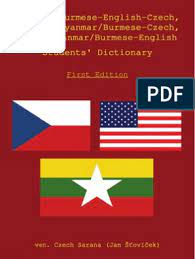 Tertarik dengan info loker bumn pt pos indonesia (persero)? Myanmar Burmese English Czech Students Dictionary Without Contents Verb Grammatical Number