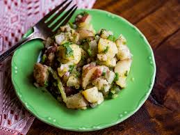 German Potato Salad The Franglosaxon Cooks
