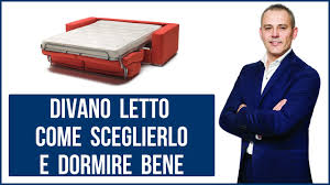 I divani letto rappresentano una soluzione d'emergenza per fornire il materasso, inoltre, è antiacaro e anallergico. Divano Letto Come Sceglierlo E Dormire Bene Youtube