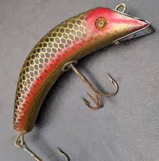 Black And Yellow Fishing Lures Vintage South Bend Teas Oreno Fishing Lure Green Yellow Red Black Wood Glass Eye Vintage Fishing Lures Diy Fishing Lures Fishing Lures