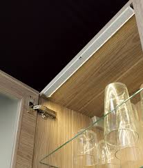 The versatility and combinations of components in the loox led under cabinet lighting system creates new opportunities to seamlessly enliven both the beauty and the. Picca By Sensio Infra Red Sensor Led Light For Use In Glass Fronted Kitchen Cabinets