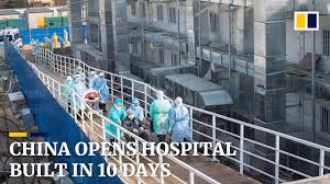 China Opens Coronavirus Hospital Built In 10 Days Youtube