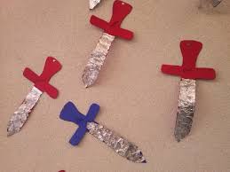 Piratenzwaarden Fasching Basteln Faschingskostume Kinder Hotzenplotz