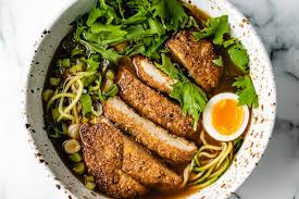 Ramen noodles are everyone favorite plus when you add chicken,veggies and amazing homemade ramen seasoning sauce then this chicken ramen becomes restaurant style food.the chicken ramen recipe is best as it can be prepared in no time plus add veggies of your choice makes this homemade. Chicken Katsu Ramen Bowl Keto Low Carb I Heart Umami