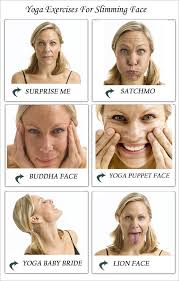 14 Yoga Exercises For Slimming Your Face Face Yoga Face Yoga Exercises Facial Yoga