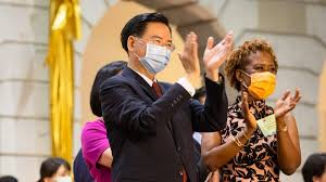 Neighbouring countries include the people's republic of china (prc) to the northwest, japan to the northeast. å¤–äº¤éƒ¨ Ministry Of Foreign Affairs Roc Taiwan On Twitter Minister Wu Hosted Our National Day Banquet At Historic Taipei Guest House Iingwen Chingtelai Other Special Guests Savored Sumptuous Taiwan Cuisine