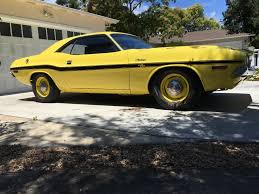 Image result for Bright Yellow 1970 Challenger
