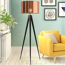 Modernmoments 153 Cm Tripod Stehlampe Flaxt Bewertungen Wayfair De