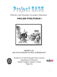 Kailan naganap ang pananakop ng mga ingles sa maynila at kalapit nitong daungan sa cavite? Modyul 12 Ang Pananakop Ng Mga Amerikano
