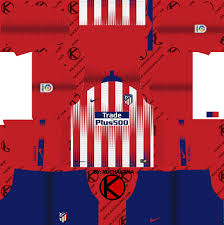 Atletico de madrid free icon. Atletico Madrid 2018 19 Kit Dream League Soccer Kits Kuchalana