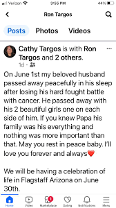 Bill Targos, also a member of our class died suddenly