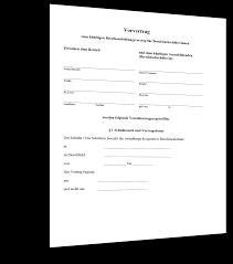 Wie kann ich ein vorvertrag erstellen? Vorvertrag Berufsausbildung Muster Standardvertraege De