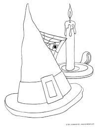 Hats off to these chocolate temptations made from. Witch Hat Coloring Page Kinderart
