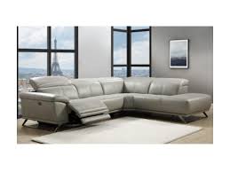 Die himolla couch 4902 bietet dir ein sitzerlebnis der luxusklasse, denn erstklassige komponenten treffen bei diesem modell auf eine innovative funktionen. Ecksofa Leder Mit Elektrischer Relaxfunktion Azidee Hellgrau Ecke Rechts Kaufen