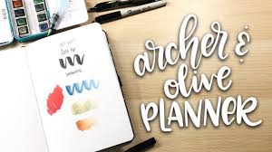 Archer And Olive Planner Review Youtube