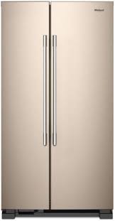 Wrsa15snhn By Whirlpool Side By Side Refrigerators Goedekers Com Whirlpool Refrigerator Side By Side Refrigerator