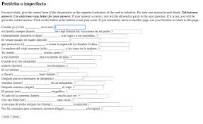 13 Online Exercises To Practice The Preterite Vs Imperfect In Spanish Preterito Imperfecto Preterito Perfecto Gramatica