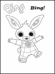 Bing Bunny Printable Coloring Pages 3 Bing Bunny Bunny Coloring Pages Girl Birthday Cards