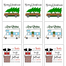 Christmas Vacation Free Printable Gift Tags South Lumina Style Christmas Vacation Party National Lampoons Christmas Vacation Diy Christmas Gift Tags Printable Templates