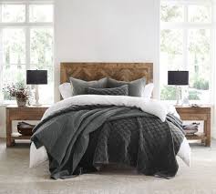 Livingston Bed Wooden Beds Pottery Barn Farmhouse Bedding Sets Farmhouse Bedding Stylish Bedroom Furniture