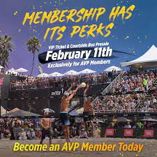 Avp2019 Vip Ticket Courtside Box Information Avp Beach Volleyball