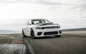 Find the best dodge challenger srt hellcat wallpapers on wallpapertag. Download Wallpapers 2021 Dodge Charger Srt Hellcat Redeye 4k Front View Exterior New White Charger Srt Black Wheels Tuning Charger American Cars Dodge For Desktop Free Pictures For Desktop Free