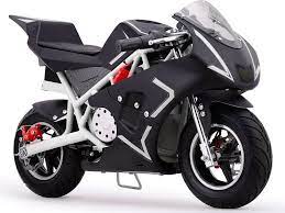 Mototec Cali 36v Electric Pocket Bike White Outdoor Toys Riding Motorcycles Kids Pocket Bike Kids Ride On Ride On Toys