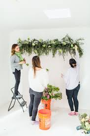 Obviously, we are going to want to display our beautiful decor. How To Make A Flower Photo Booth Backdrop With Fiftyflowers Com