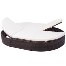 Doppel Sonnenliege Mit Auflage Poly Rattan Varanda