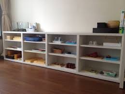 Montessori Shelf With Limited Space Montessori Montessori Room Ikea Montessori