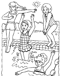 Coloring festival swim coloring pages more than 99 download large image 875 x 620px 24.65kb. Swimming Pool Coloring Page Coloring Home