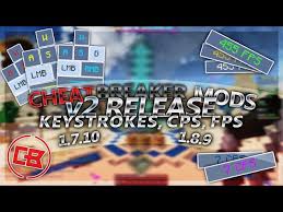 It will make the mod awesome and popular to see cps, fps, keystrokes and other widgets. 1 7 10 1 8 9 Cheatbreaker Mods For Forge V2 Colors Keystrokes Cps Fps Ø¯ÛŒØ¯Ø¦Ùˆ Dideo
