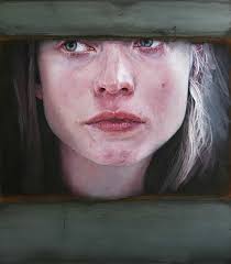 Dutch painter, Piet van den Boog's figures of barely repressed emotion. See  Blogroll for a link to his site.