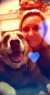 Introduction and photo of adopted dog