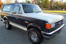 1989 Ford Bronco Xlt Factory 4 Speed Ford Bronco 1989 Ford Bronco Bronco