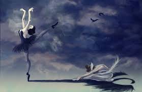 Black And White Swan Ballet Sawn The Ballet Blog Swans Art Art Black Swan
