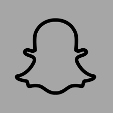 Snapchat Grey Icon Snapchat Gray Icon Iphone Apps Snapchat Icon