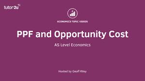 The shape of the ppf and the law of diminishing returns. Slice 1