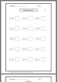 Pin By Hanit Schuldenfrei On Fractions Fractions Multiplying Fractions Multiplication Worksheets
