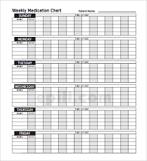 38 Bright Med Chart Blank Pdf