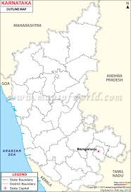Black & white map log in to favorite. Karnataka Outline Map Map Outline Karnataka