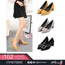 اختاري اللون المفضل اليك حذاء شيك لاطلالة راقية احذية نسائية شوزات جزم ستايل shoe rack shoes