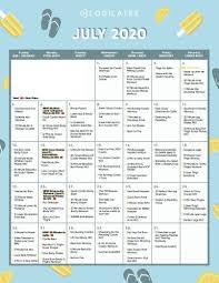 If you would like an innovative type of cute printable calendar, it is simple to create a printable summer time calendar with lots of vacations featured. Calendar