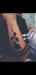 Black Rose Armband Tattoo Tribal Shoulder Tattoos Arm Band Tattoo Mens Shoulder Tattoo